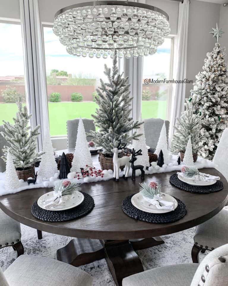 Round Table Pine Display