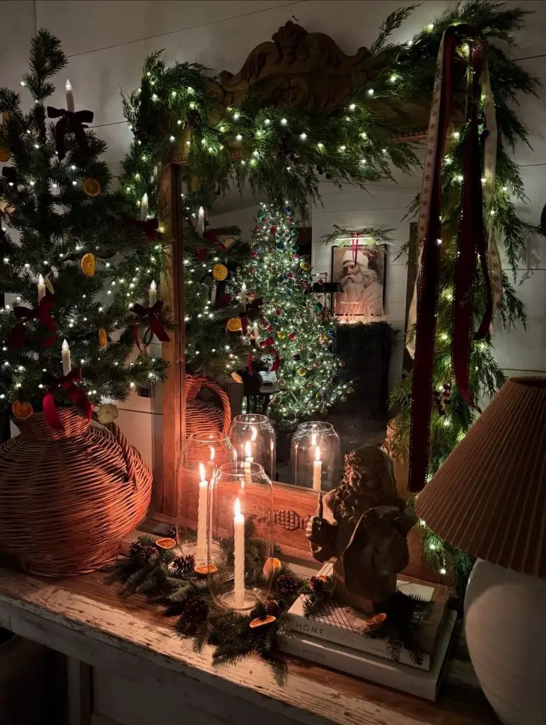 Rustic Mantel Decor