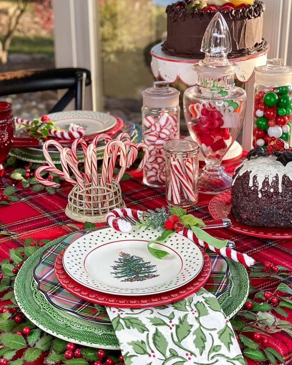 Sage Green Tablescape