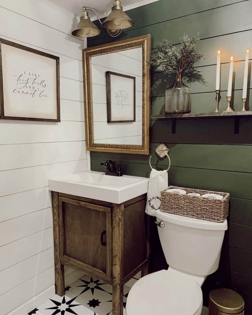 Shiplap Holiday Walls