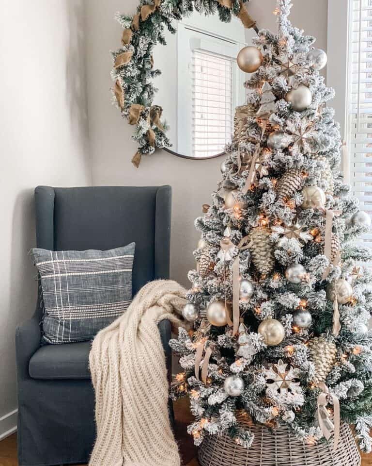 Silver Bedroom Tree
