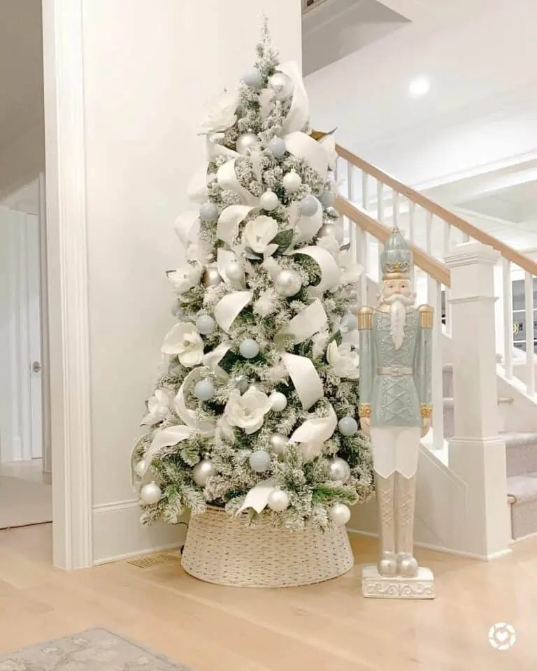 Silver Frosted Tree