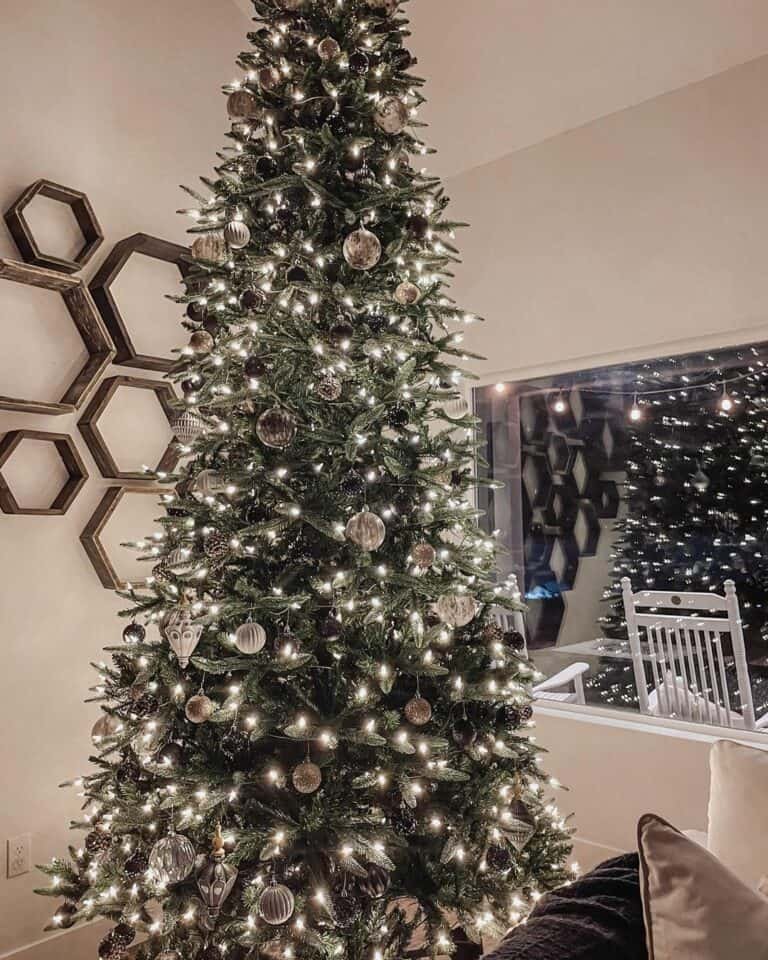 Silver White Tree