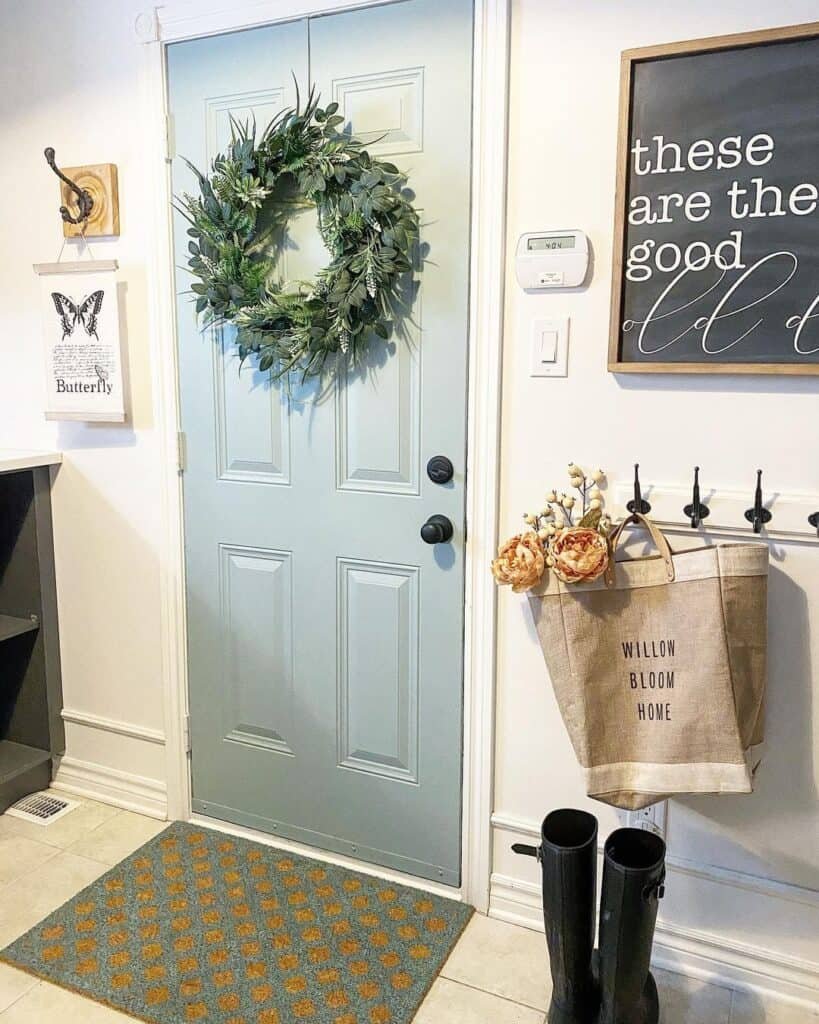 Simple Door Wreath