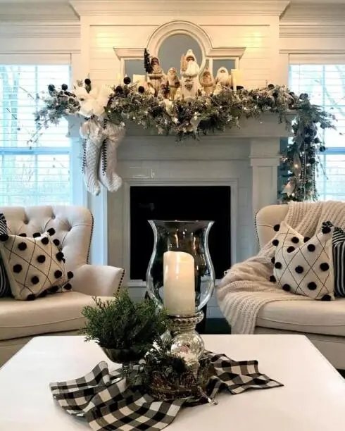 Simple White Centerpiece