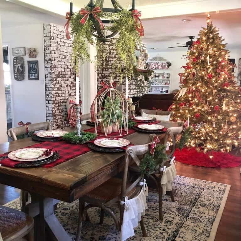 Tartan Tree Skirt