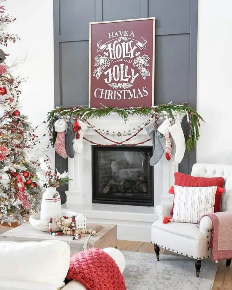 Tufted White Armchair