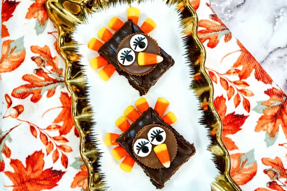 Turkey Brownie Treats
