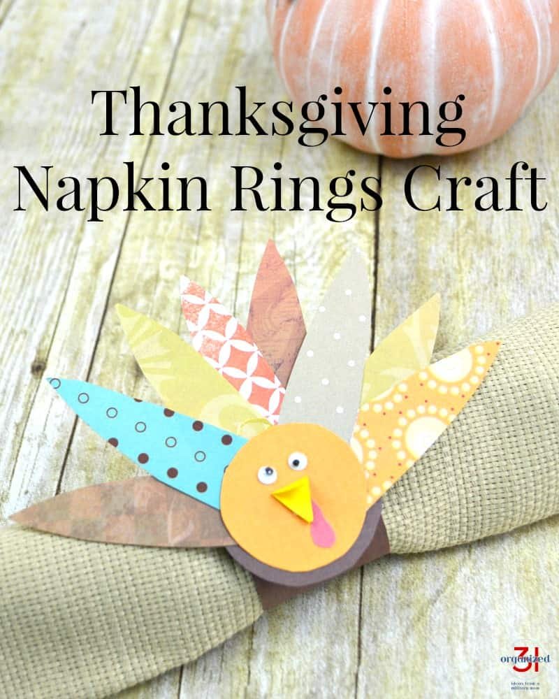 Turkey Napkin Rings