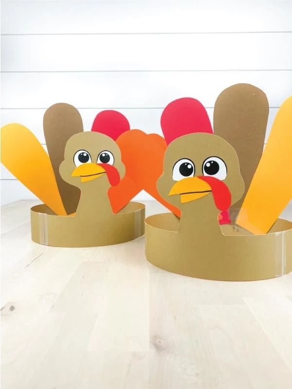 Turkey Paper Headband