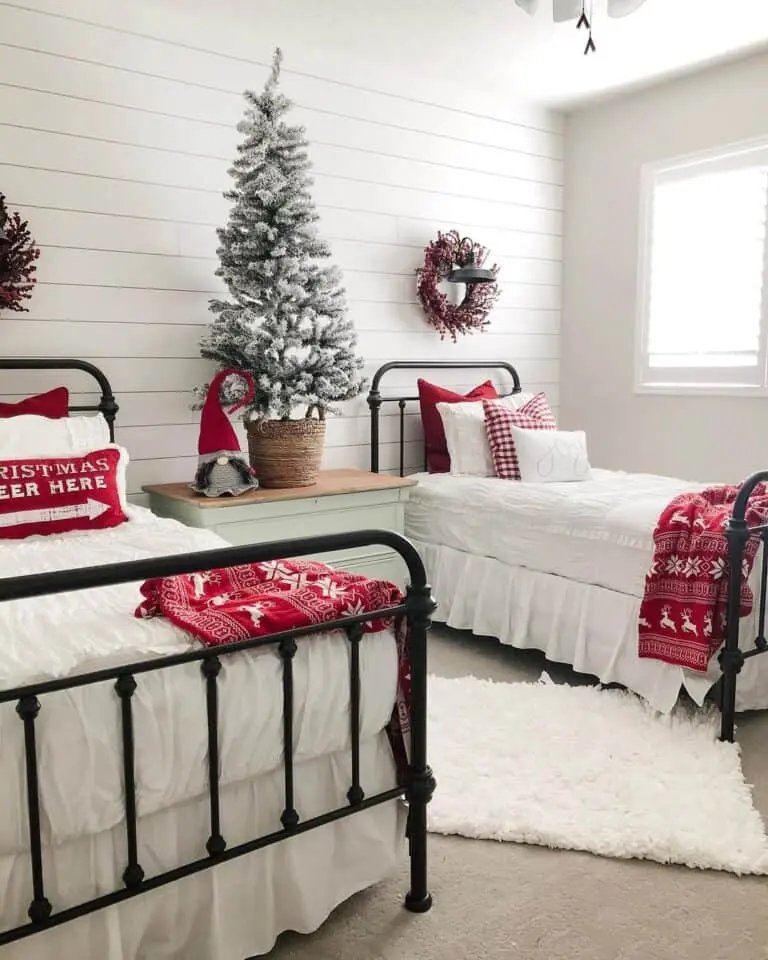 Twin Bed Christmas