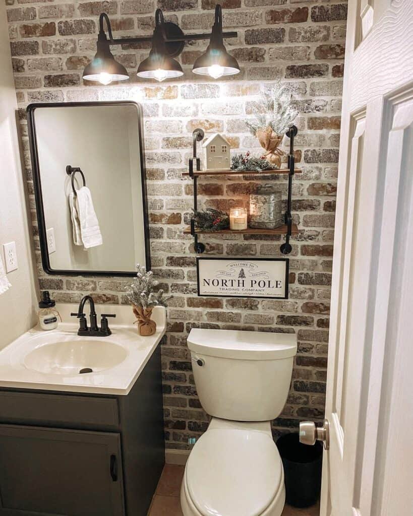 Vintage Brick Wallpaper