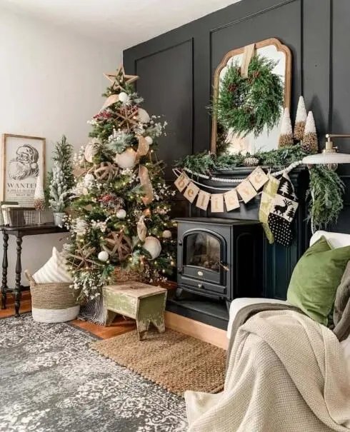 Vintage Fireplace Ornaments