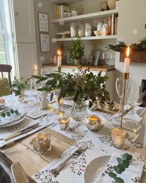Vintage Garden Centerpieces