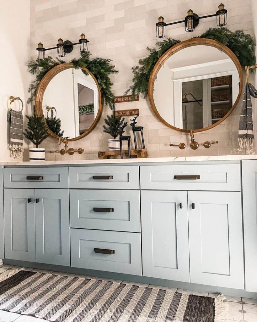 Vintage Mirror Garlands