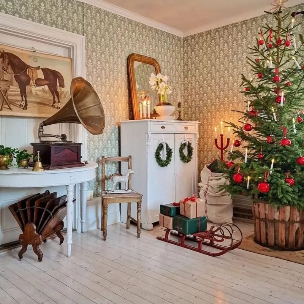 Vintage Music Room