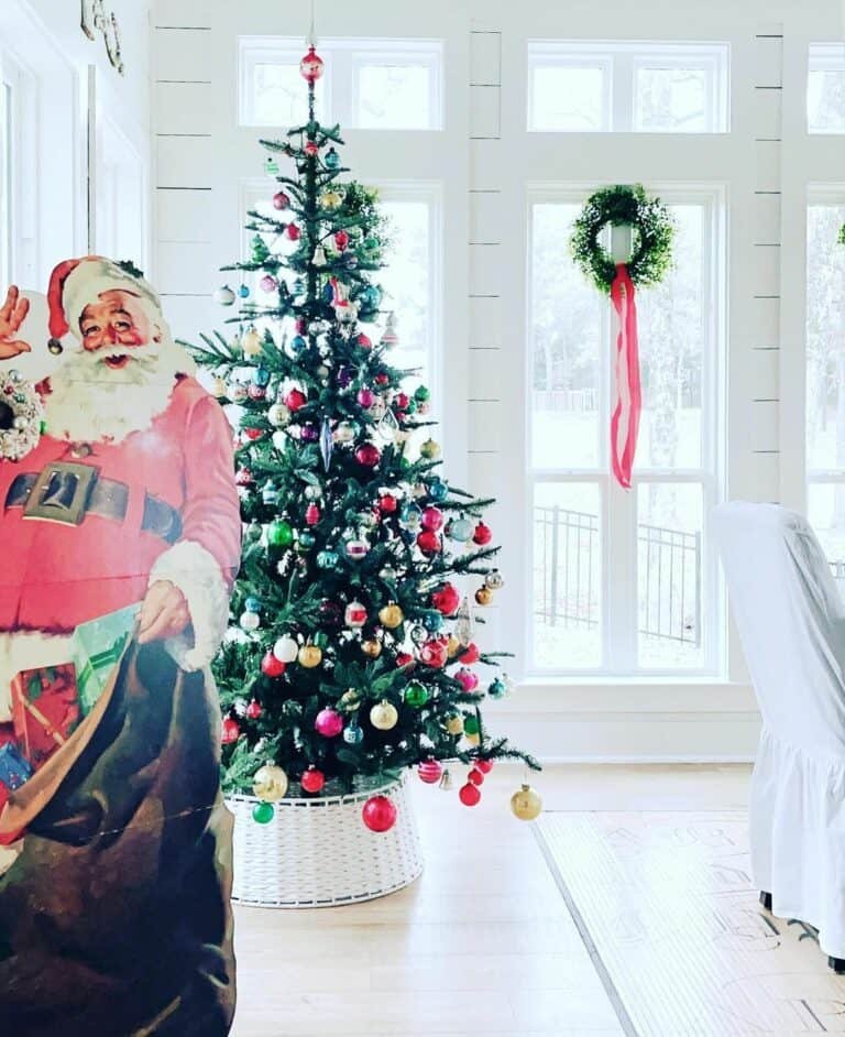 Vintage Santa Cutout