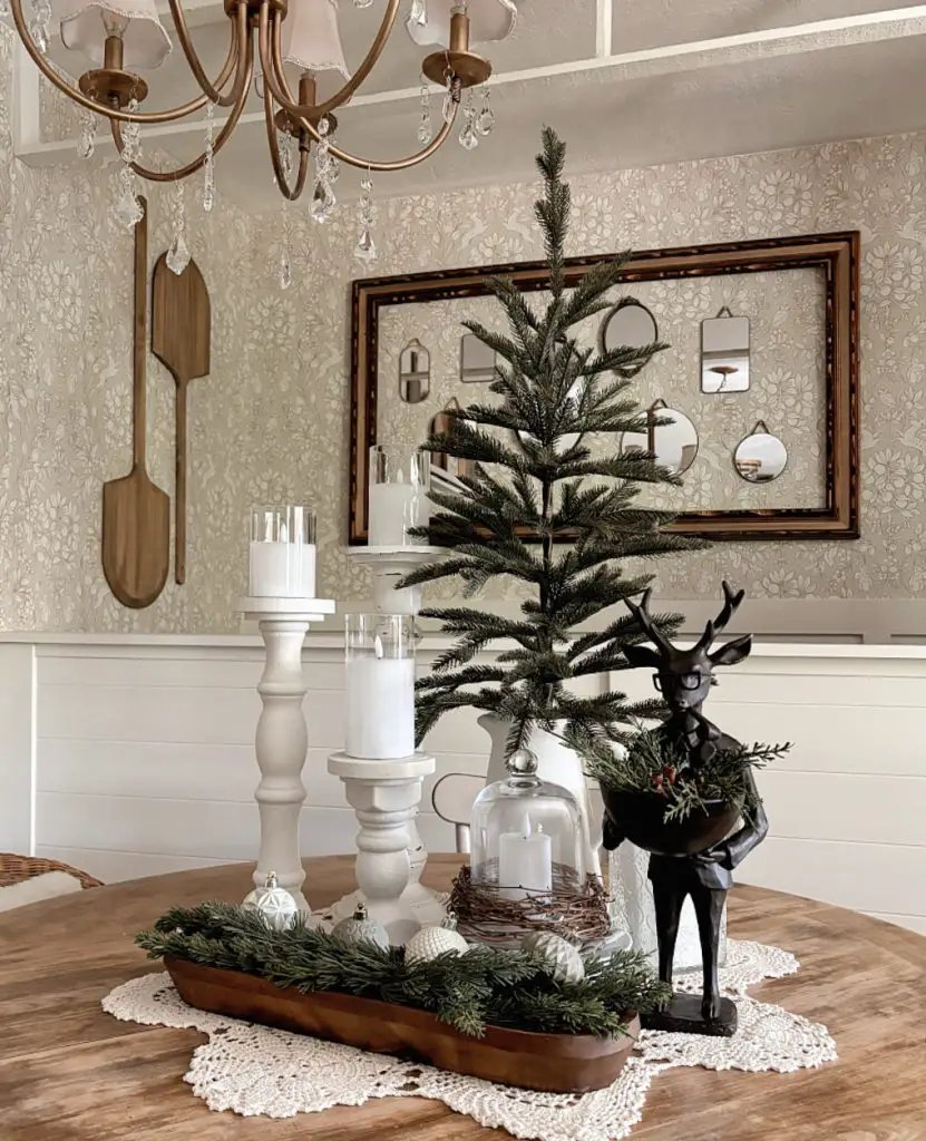 Vintage Table Centerpiece