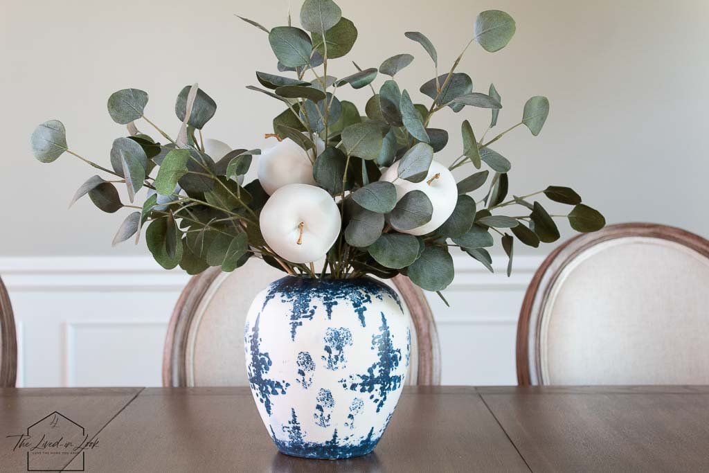 White Apple Centerpiece