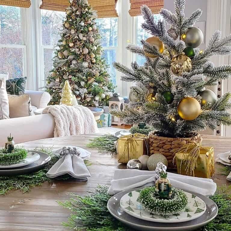 White Christmas Blanket