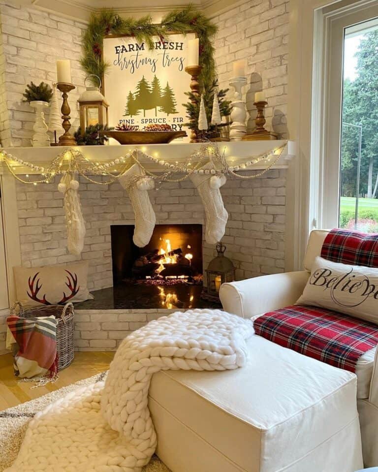 White Christmas Signs