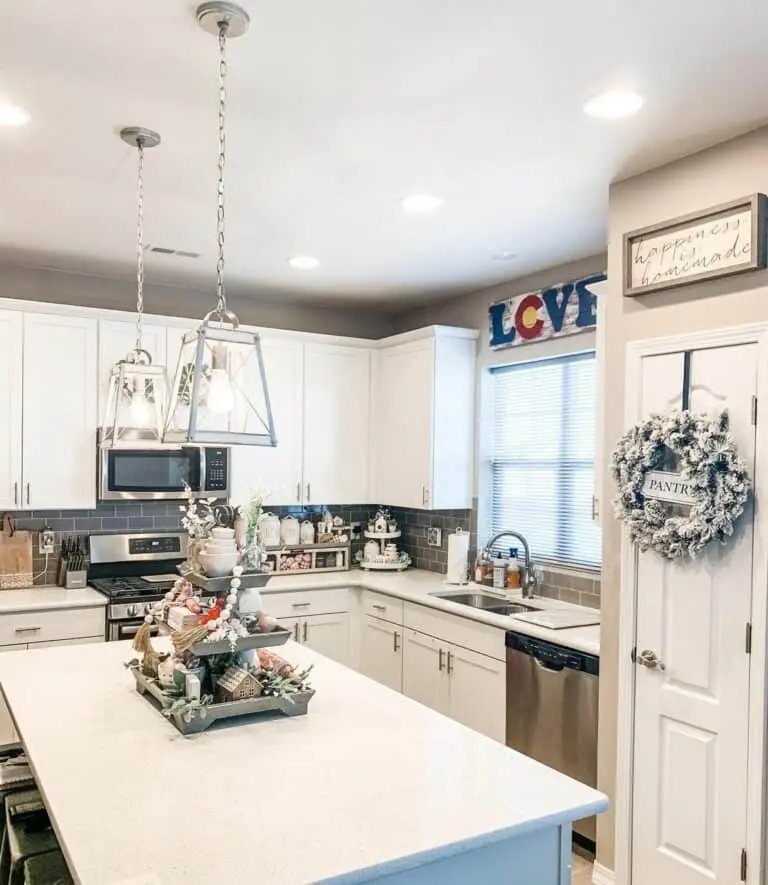 White Farmhouse Kitchen