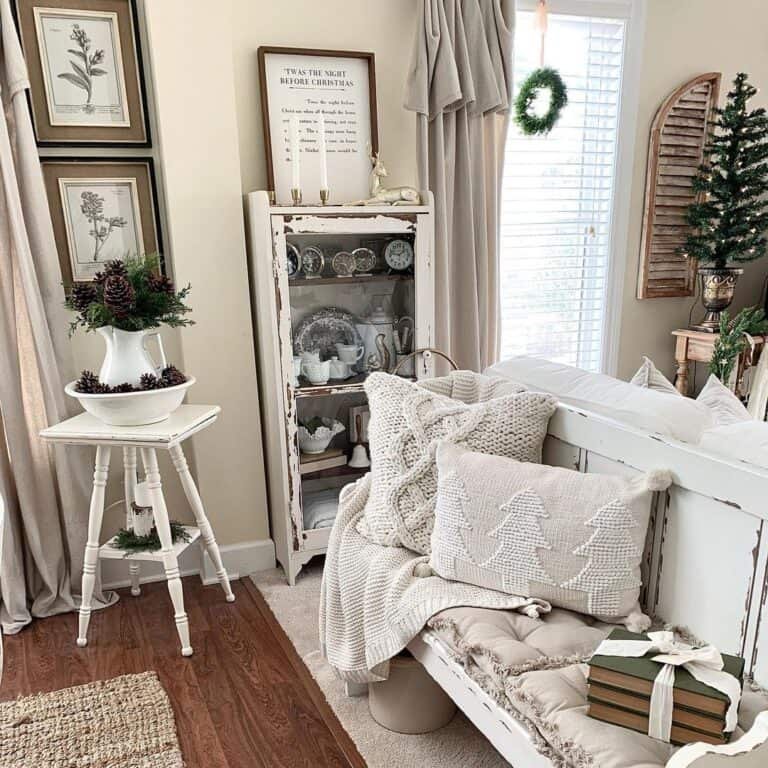 White Holiday Textiles