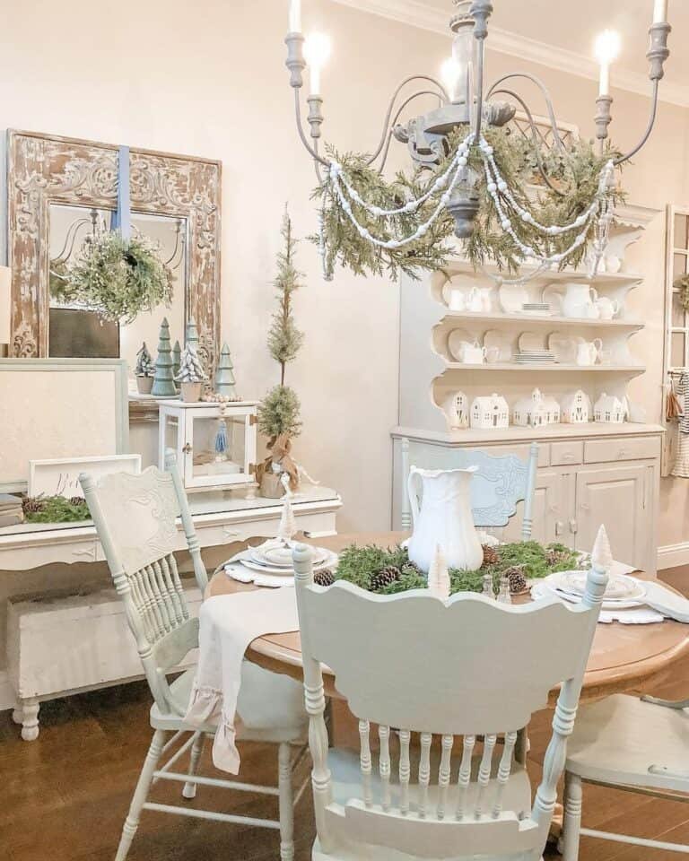 White Hutch Christmas Village