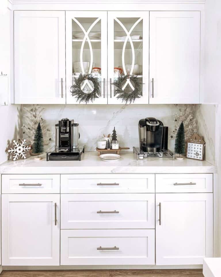 White Kitchen Coffee Bar