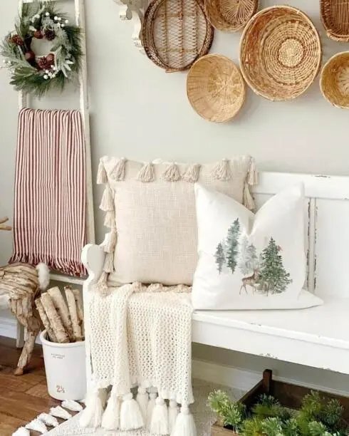 White Ladder Display