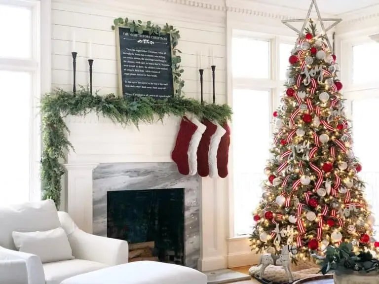 White Marble Mantel