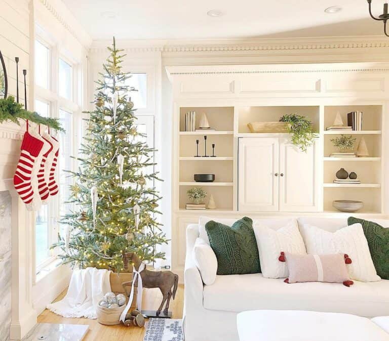 White Silver Ornaments