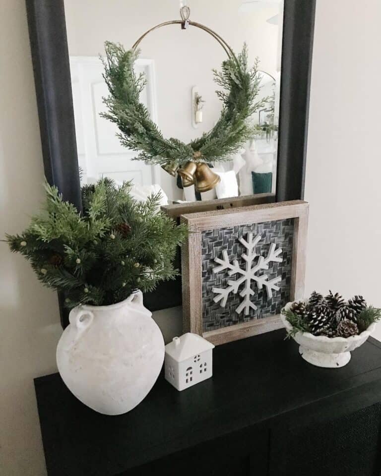 White Snowflake Wood