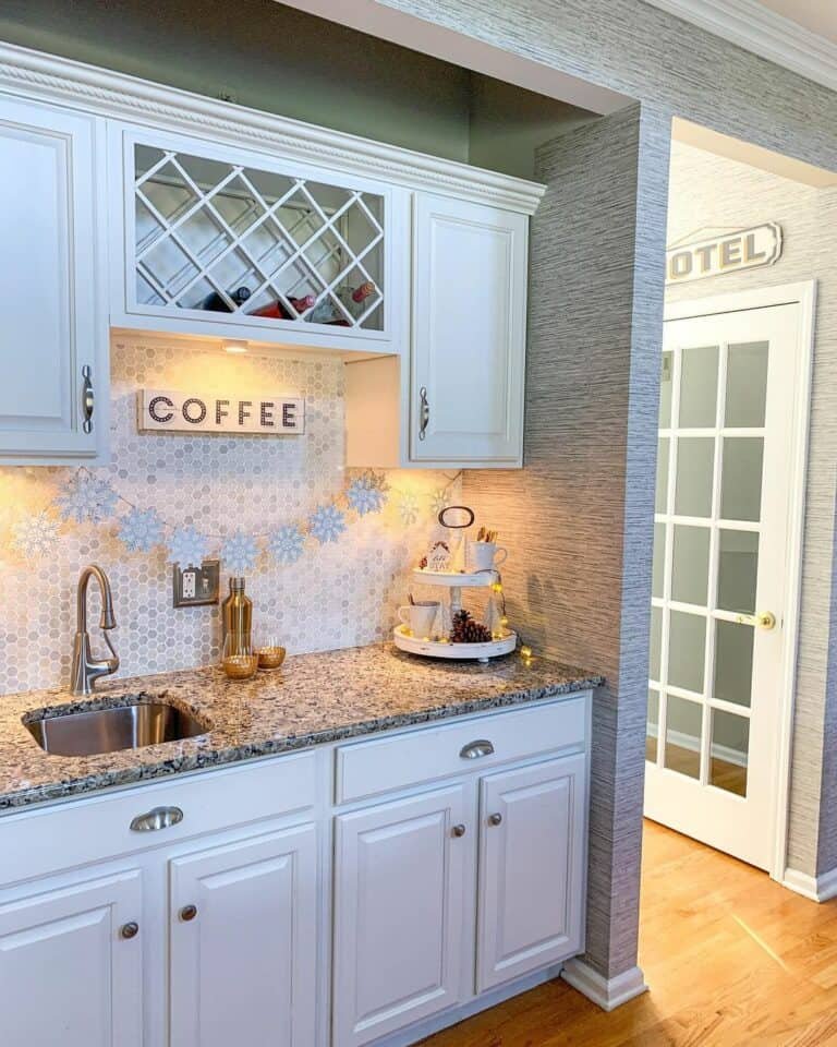 White Tiered Tray