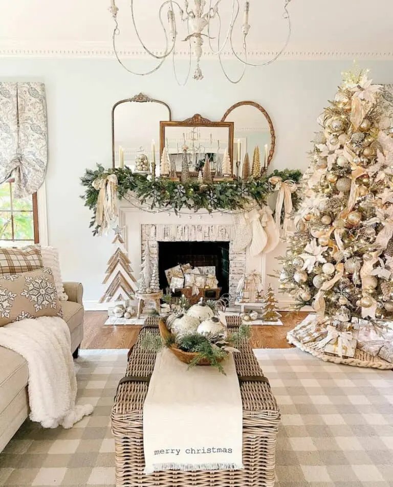 White Vintage Mantels