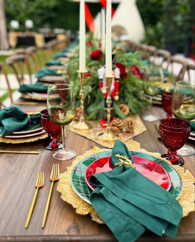 White Winter Tablescape
