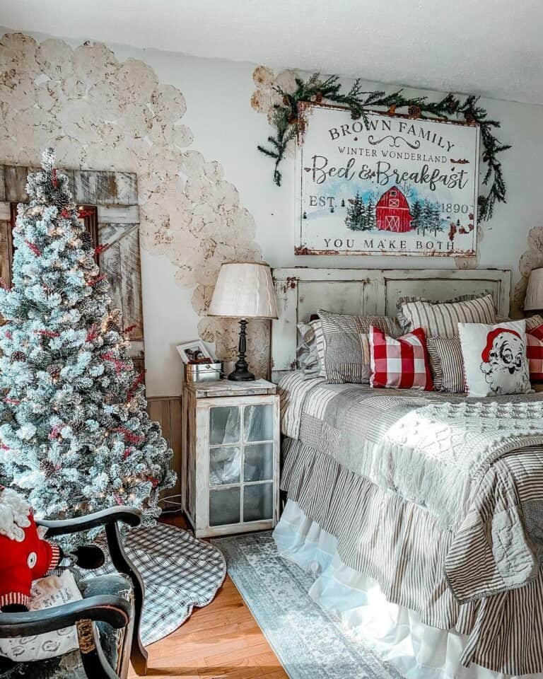 White Wood Bedroom