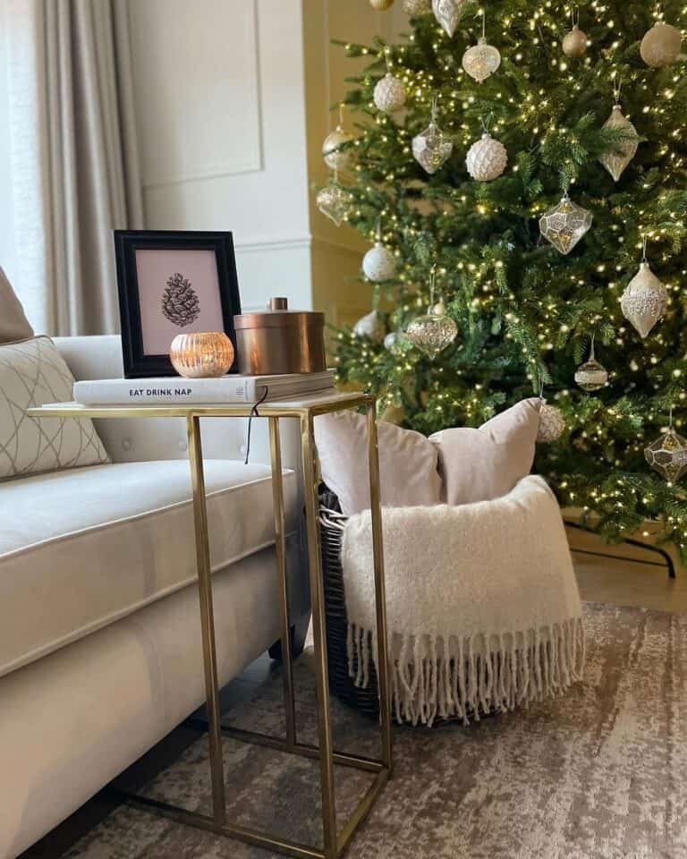 Wicker Basket Display
