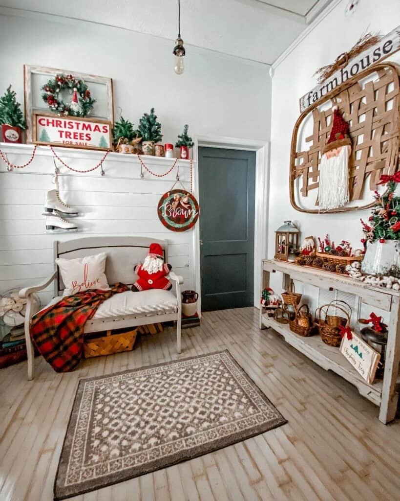 Wicker Wall Displays