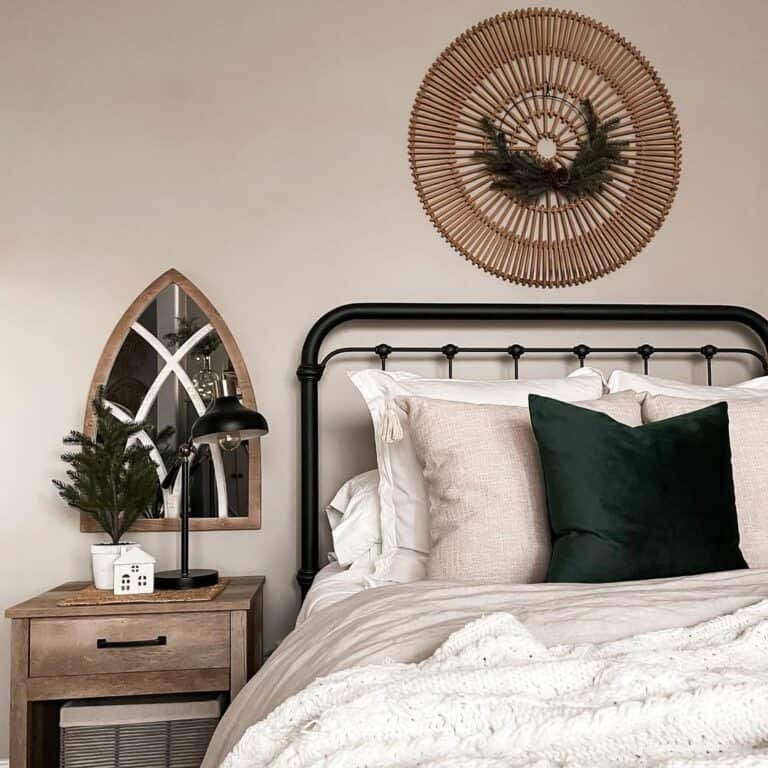 Winter Bedroom Greenery
