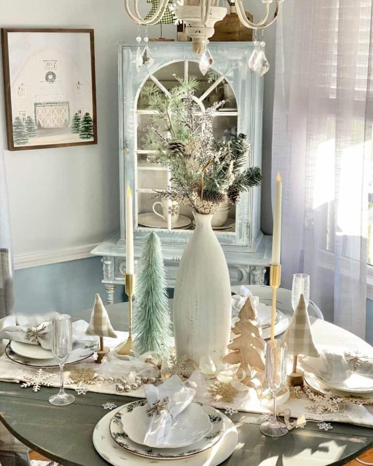 Winter Table Settings