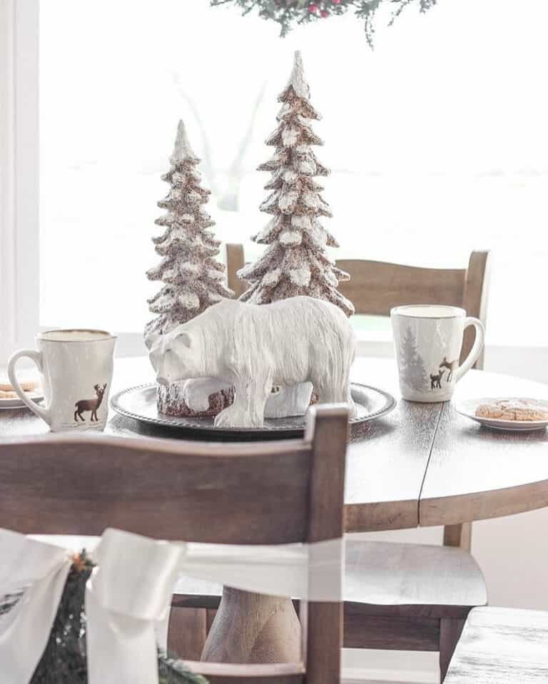 Winter Table Settings