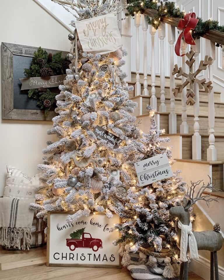 Wood Frame Ornaments