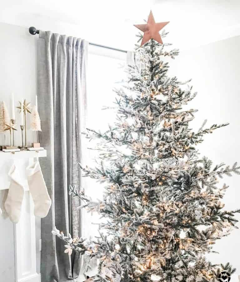Wood Star Topper