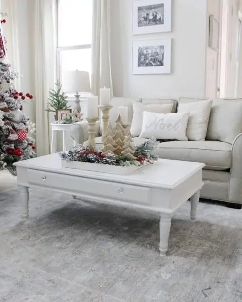 Wood Tree Centerpiece