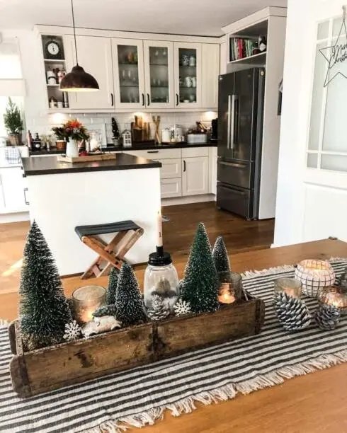 Wooden Crate Centerpiece
