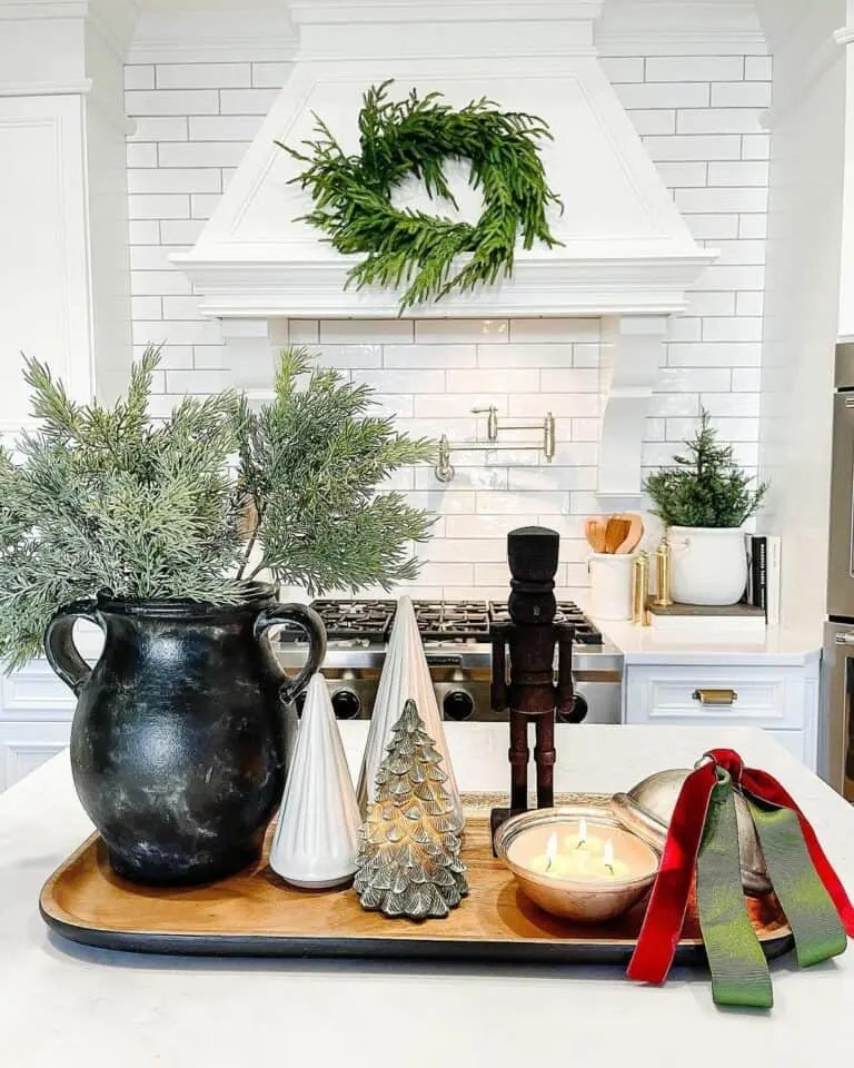 Wooden Nutcracker Tray