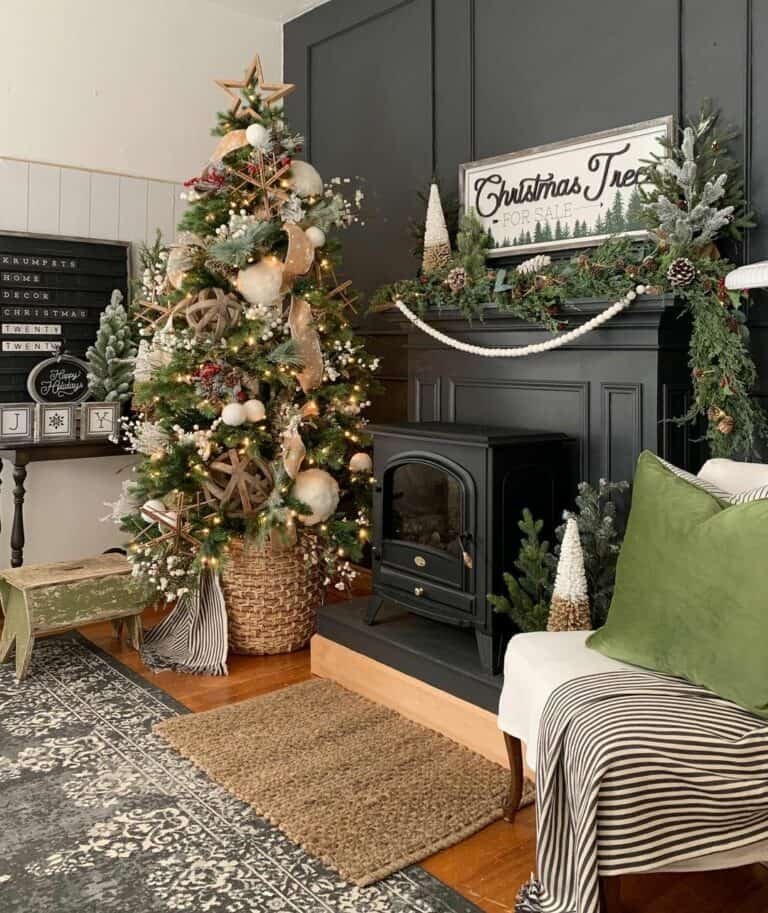 Wooden Star Topper