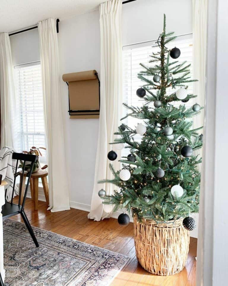 Woven Tree Basket