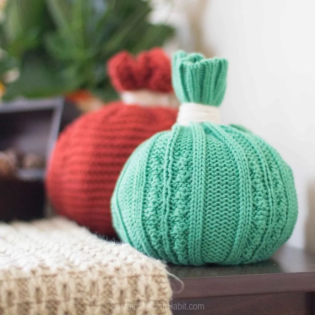 Yarn Pumpkin Crafts